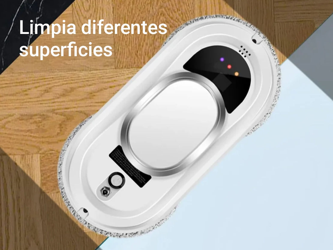 Limpiador inteligente de ventanas con control remoto