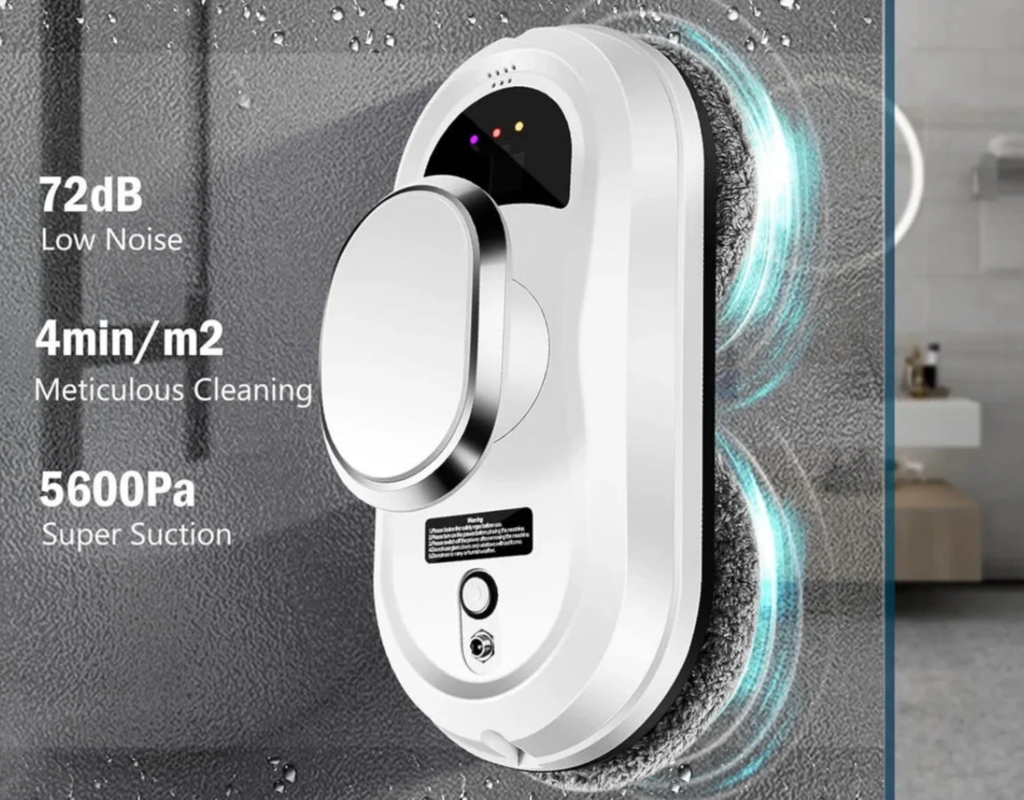 Limpiador inteligente de ventanas con control remoto